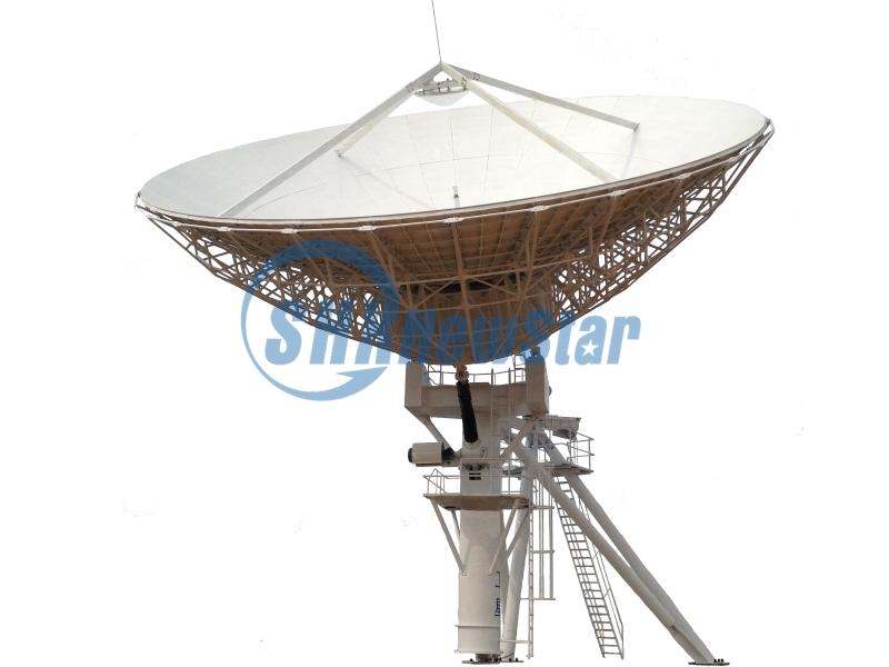 13m large satellite dish